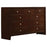 Serenity Rectangular 9-drawer Dresser Rich Merlot