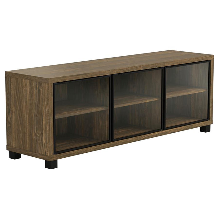 Westfield 3-Door TV Console Aged Walnut