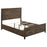 Woodmont Storage Bed Rustic Golden Brown