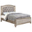 Bling Game Panel Bed Metallic Platinum