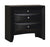 Briana Rectangular 2-drawer Nightstand Black