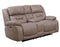 Aria Dual-Power Reclining Console Loveseat