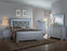 Lillian Silver LED Upholestered Bedroom Set