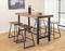 Landon 5 Piece Counter Set (Counter Table & 4 Counter Stools)