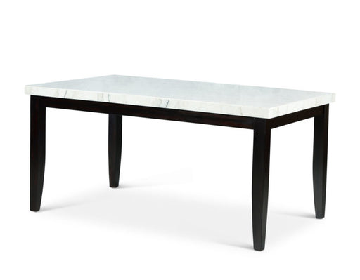 Westby White Marble Top DiningTable