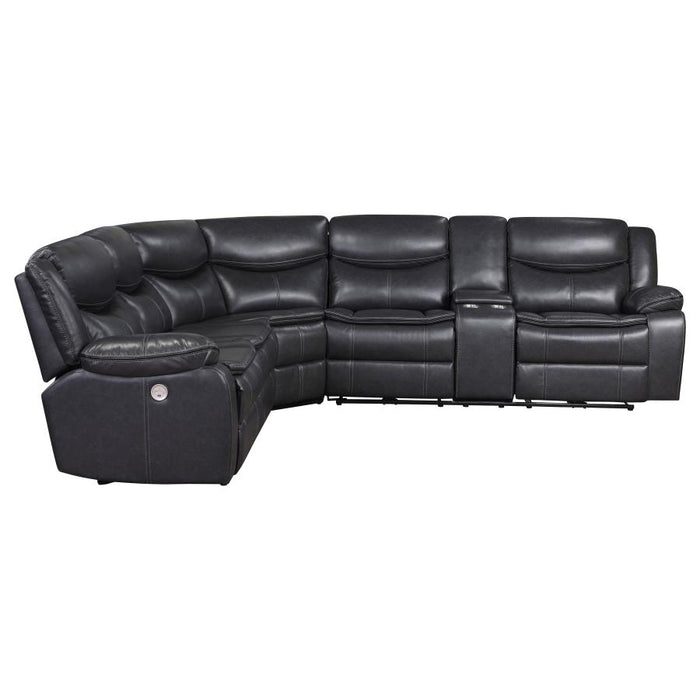 Sycamore Upholstered Power Reclining Sectional Sofa