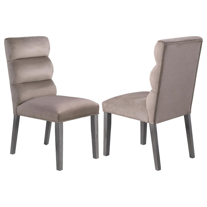 Carla Upholstered Dining Side Chair (Set of 2)