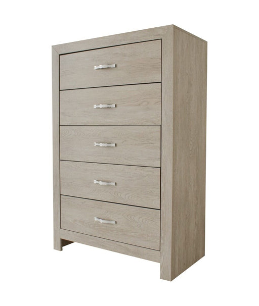 Jaylen 5 Drawer Cream Chest