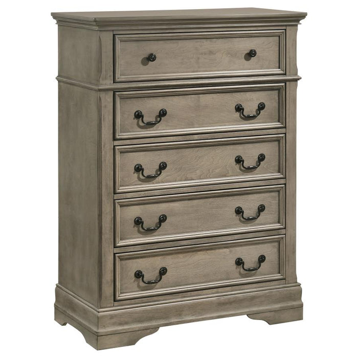 Manchester 5-drawer Chest Wheat