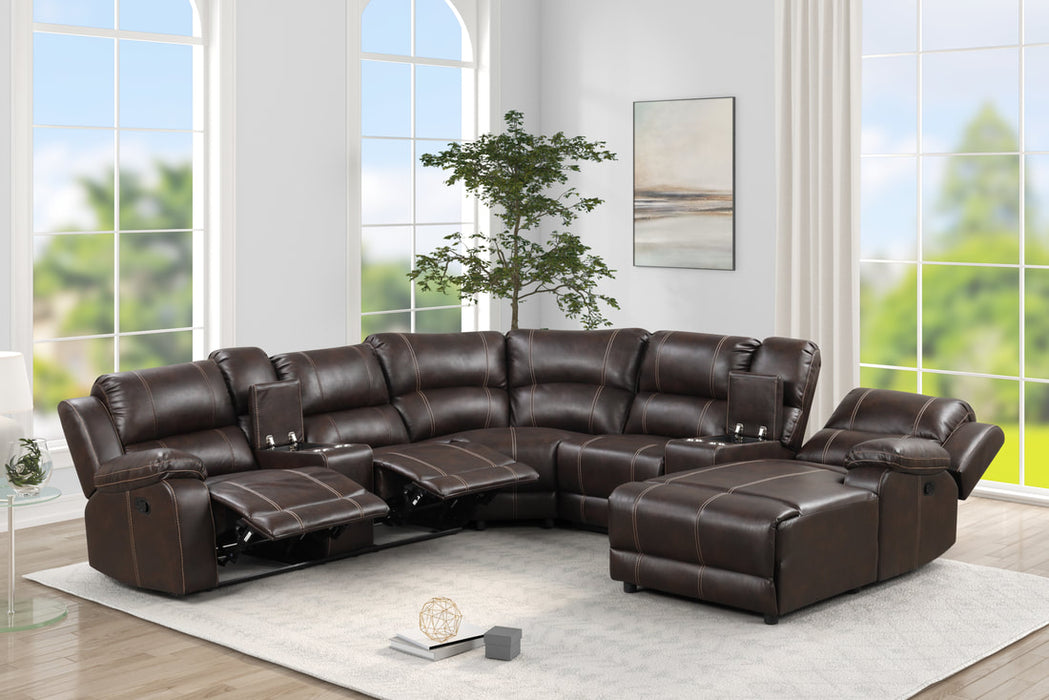 Lionel OVERSIZED Reclining Sectional