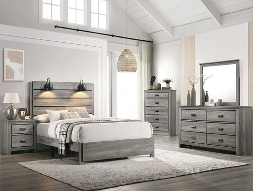 Carter Gray Platform Bedroom Set