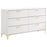 Kendall 6-drawer Dresser White