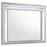 Veronica Dresser Mirror Light Silver