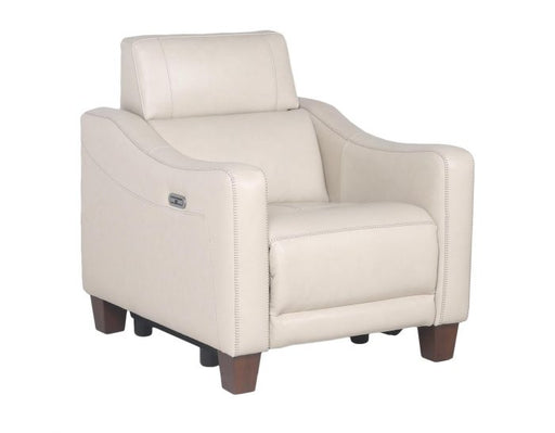 Giorno Dual-Power Leather Recliner