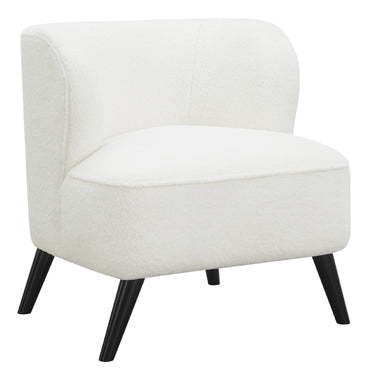 Alonzo Upholstered Track Arms Accent Chair Natural