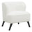 Alonzo Upholstered Track Arms Accent Chair Natural