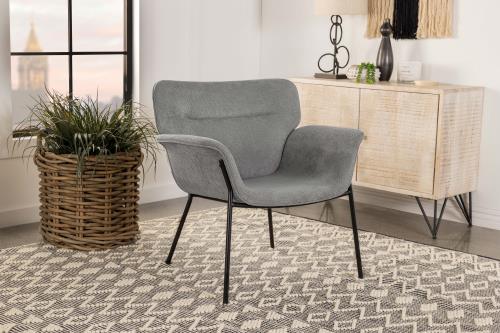 Davina Upholstered Flared Arms Accent Chair