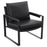 Rosalind Upholstered Track Arms Accent Chair