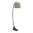 Empire Shade Floor Lamp Oatmeal, Brown, And Bronze