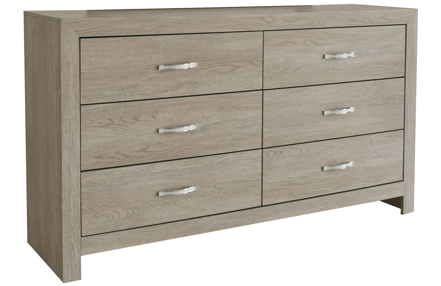 Jaylen 6 Drawer Cream Dresser