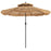 9 Feet Thatched Tiki Umbrella with 8 Ribs