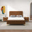 Bethany Velvet Upholstered Platform Bed Queen