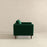 Amber Dark Green Velvet Lounge Chair