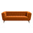 Addison Large Burnt-Orange Velvet Sofa