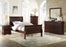 Louis Philippe Panel Sleigh Bed Cherry