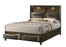 Fallon Gray LED Storage Platform Bedroom Set