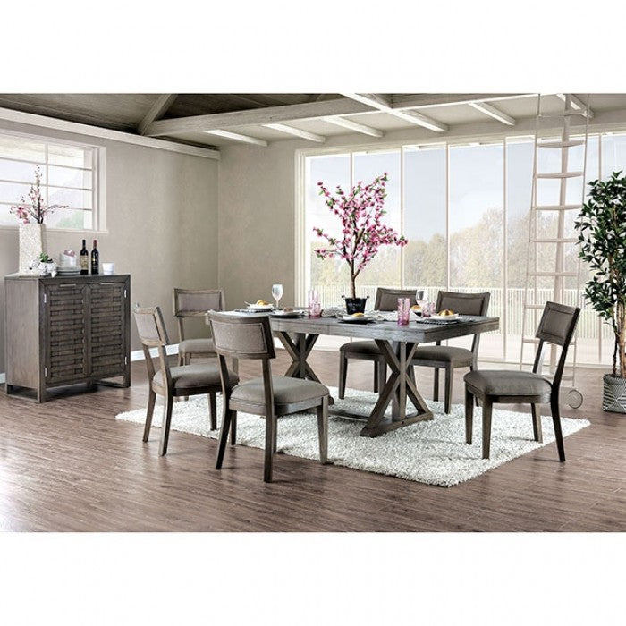 LEEDS 7 PIECE DINING SET