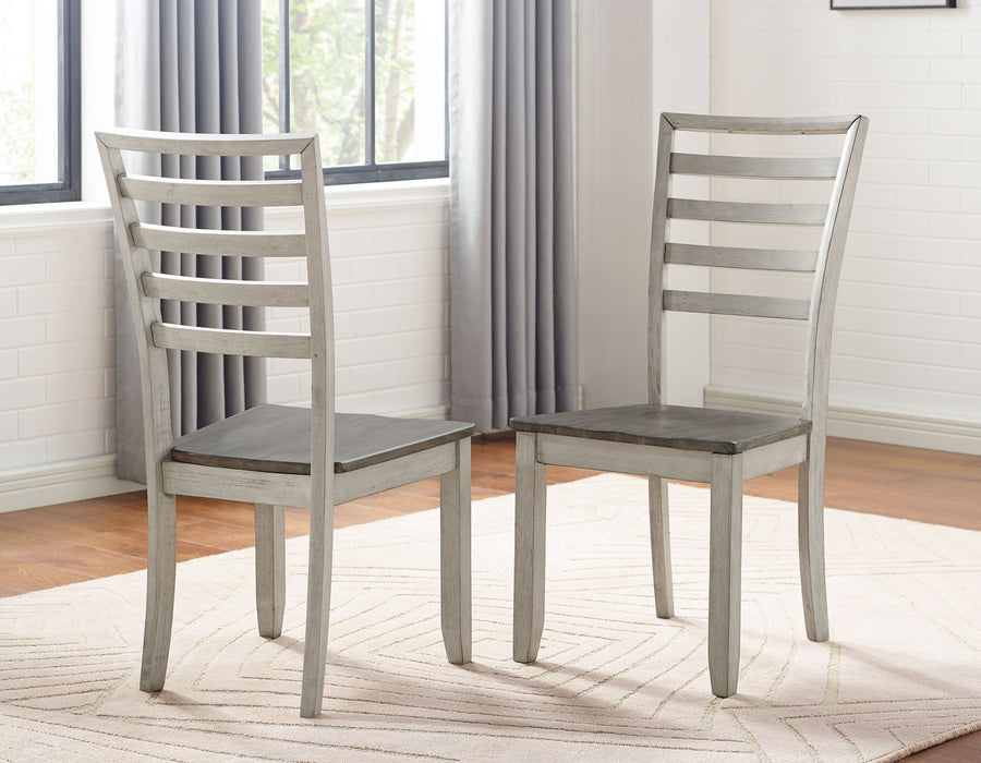 Abacus 5-Piece Dining Set (Table & 4 Side Chairs)