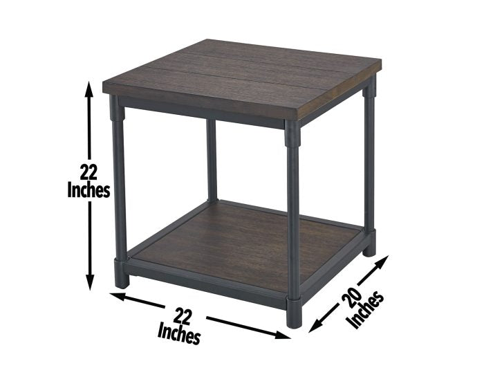 Prescott 3-Piece Lift-Top Set (Lift-Top Cocktail & 2 End Tables)