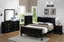 Louis Philip Black King Bed