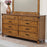 Brenner 8-drawer Dresser Rustic Honey