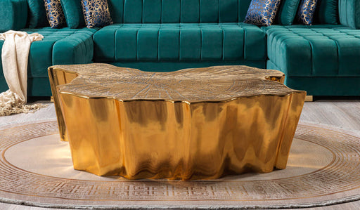 Elisha Gold Coffee Table