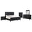 Brookmead 5-piece Bedroom Set Black