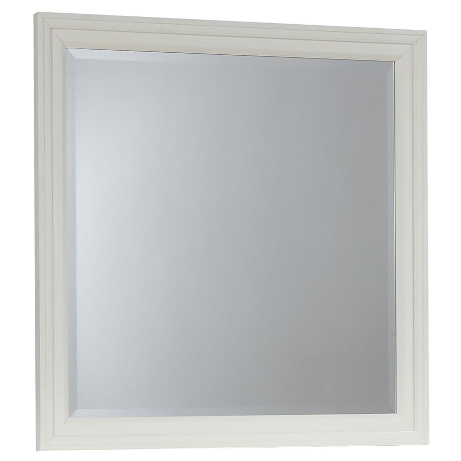 Sandy Beach Rectangular Dresser Mirror Buttermilk