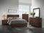 Edmonton Bedroom Set Rustic Tobacco and Dark Bronze