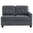 Georgina Upholstered RAF Chair Steel Grey