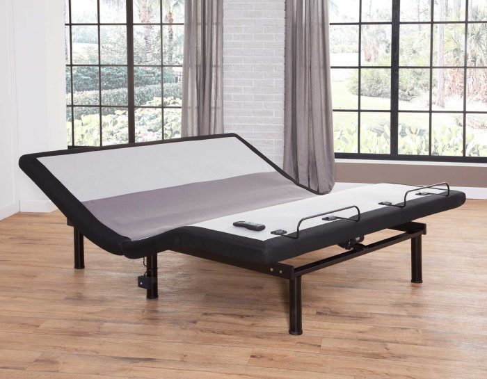 350 Series Softform Power Adjustable Bed Base w/Massage & Night Lights