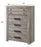 Tundra 5 Drawer Greyish Brown Chest