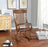 Sara Back Rocking Chair Warm Brown