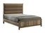 Matteo Melamine Upholstered Panel Bed