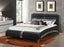 Jeremaine Upholstered Bed Black