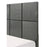 DENKER GUNMETAL PANEL BED