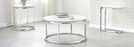 Echo 3-Piece Marble Top Set (Cocktail & 2 End Tables)