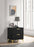 Kendall 2-drawer Nightstand Black and Gold