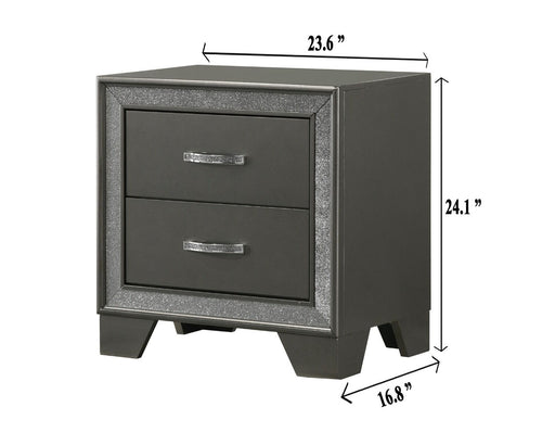 Kaia Gray Nightstand