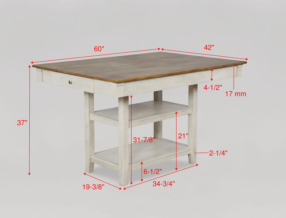 Nina 6 Piece Counter Height Dining Set